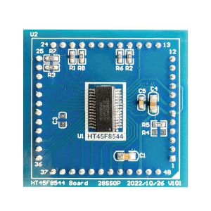 锂电池管理开发平台HT45F8544 28SSOP MCU转接板 ESK-BMS-854428